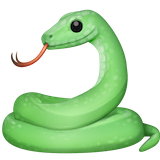 snake Emoji facebook