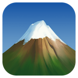 snow-capped-mountain Emoji facebook