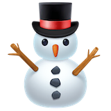 snowman-without-snow Emoji facebook