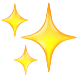 sparkles Emoji facebook