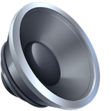 speaker-low-volume Emoji facebook