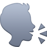 speaking-head Emoji facebook