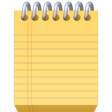 spiral-notepad Emoji facebook