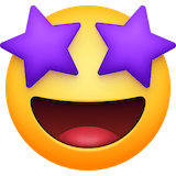 star-struck Emoji facebook
