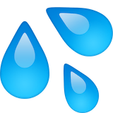 sweat-droplets Emoji facebook