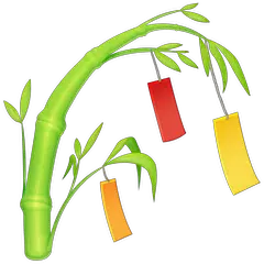 Tanabata Tree Emoji on Facebook