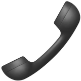 telephone-receiver Emoji facebook