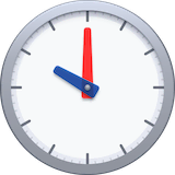 ten-oclock Emoji facebook