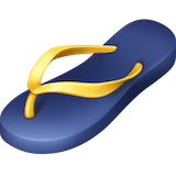 thong-sandal Emoji facebook