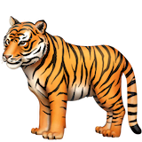 tiger Emoji facebook