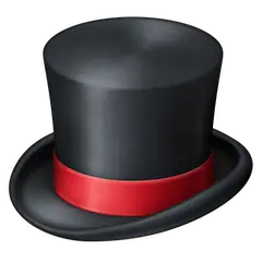 Cappello a cilindro Emoji Facebook