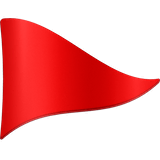 triangular-flag Emoji facebook