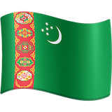 turkmenistan Emoji facebook
