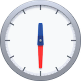 twelve-thirty Emoji facebook