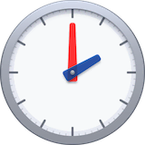 two-oclock Emoji facebook