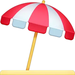 ⛱️ Umbrella on Ground Emoji on Facebook