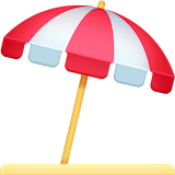 umbrella-on-ground Emoji facebook