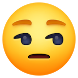 unamused-face Emoji facebook
