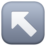 up-left-arrow Emoji facebook