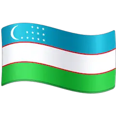 🇺🇿 Drapeau de l’Ouzbékistan Émoji sur Facebook
