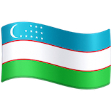 uzbekistan Emoji facebook