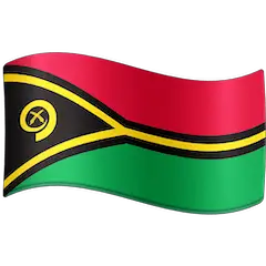 🇻🇺 Flagge von Vanuatu Emoji auf Facebook