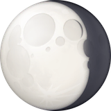 waning-gibbous-moon Emoji facebook