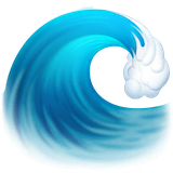 water-wave Emoji facebook