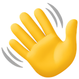 waving-hand Emoji facebook