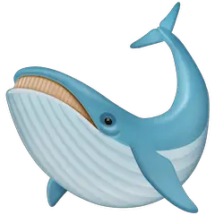 Whale Emoji on Facebook