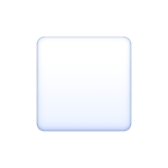 ◽ Weißes mittelgroßes Quadrat Emoji auf Facebook