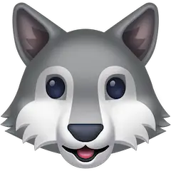 Wolf Face Emoji