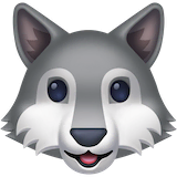 wolf Emoji facebook