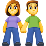 woman-and-man-holding-hands Emoji facebook