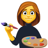 woman-artist Emoji facebook