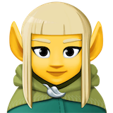 woman-elf Emoji facebook