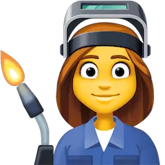 Woman Factory Worker Emoji on Facebook