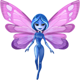 woman-fairy Emoji facebook