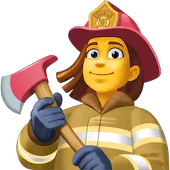 👩‍🚒 Feuerwehrfrau Emoji auf Facebook