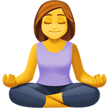woman-in-lotus-position Emoji facebook