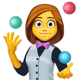 woman-juggling Emoji facebook
