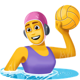 woman-playing-water-polo Emoji facebook