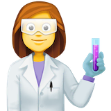 woman-scientist Emoji facebook