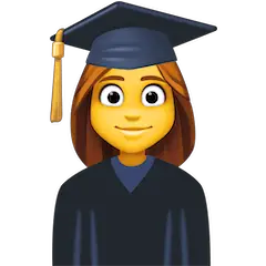 Woman Student on Facebook