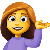 woman-tipping-hand Emoji facebook