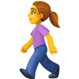 woman-walking Emoji facebook
