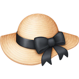 womans-hat Emoji facebook