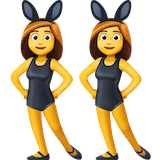 women-with-bunny-ears Emoji facebook