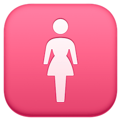 Símbolo de mujeres Emoji Facebook