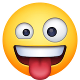 zany-face Emoji facebook